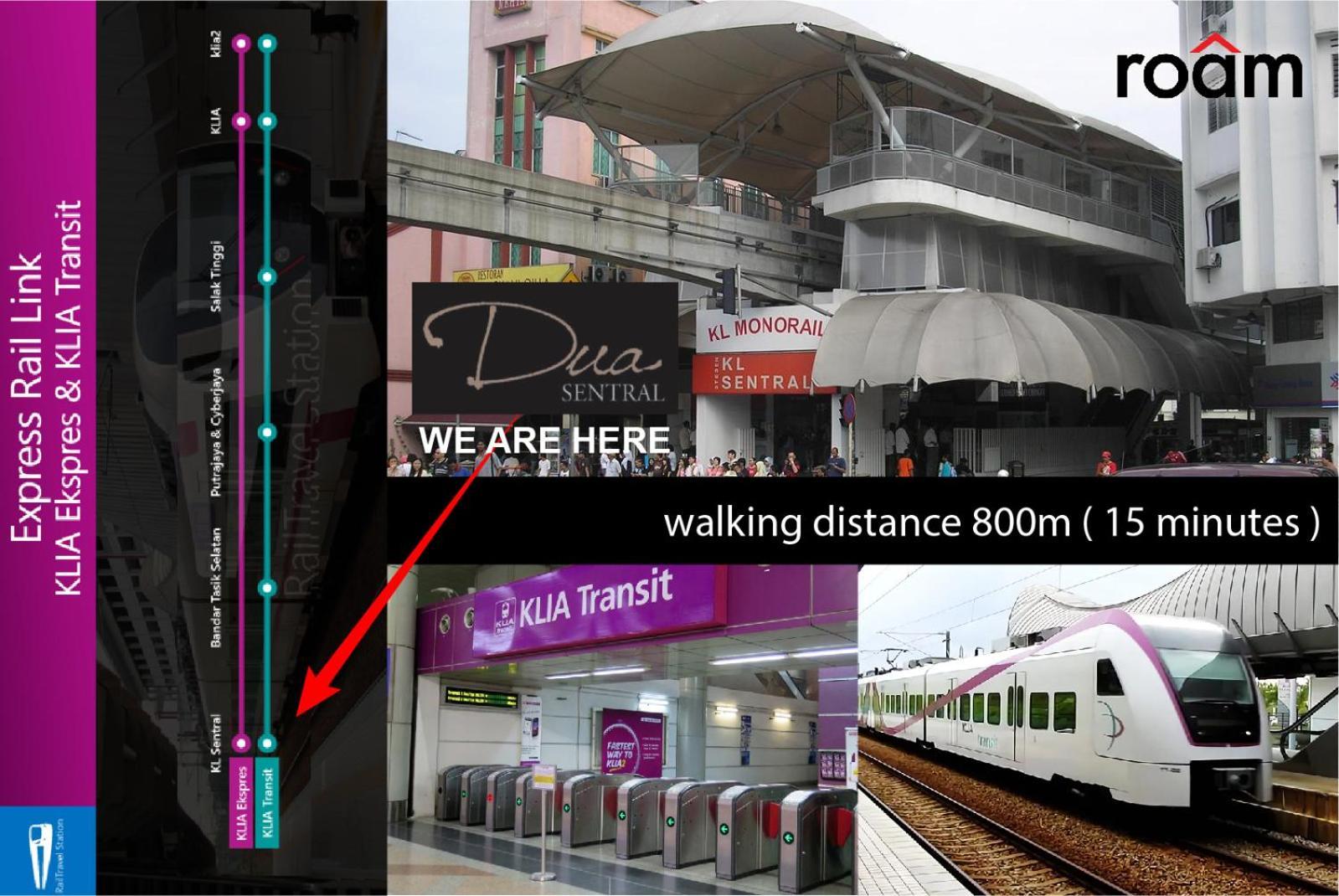 Dua Sentral Kl Sentral Apartment กัวลาลัมเปอร์ ภายนอก รูปภาพ